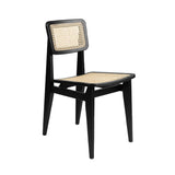 C-Chair Dining Chair: All French Cane + Black Stained Oak