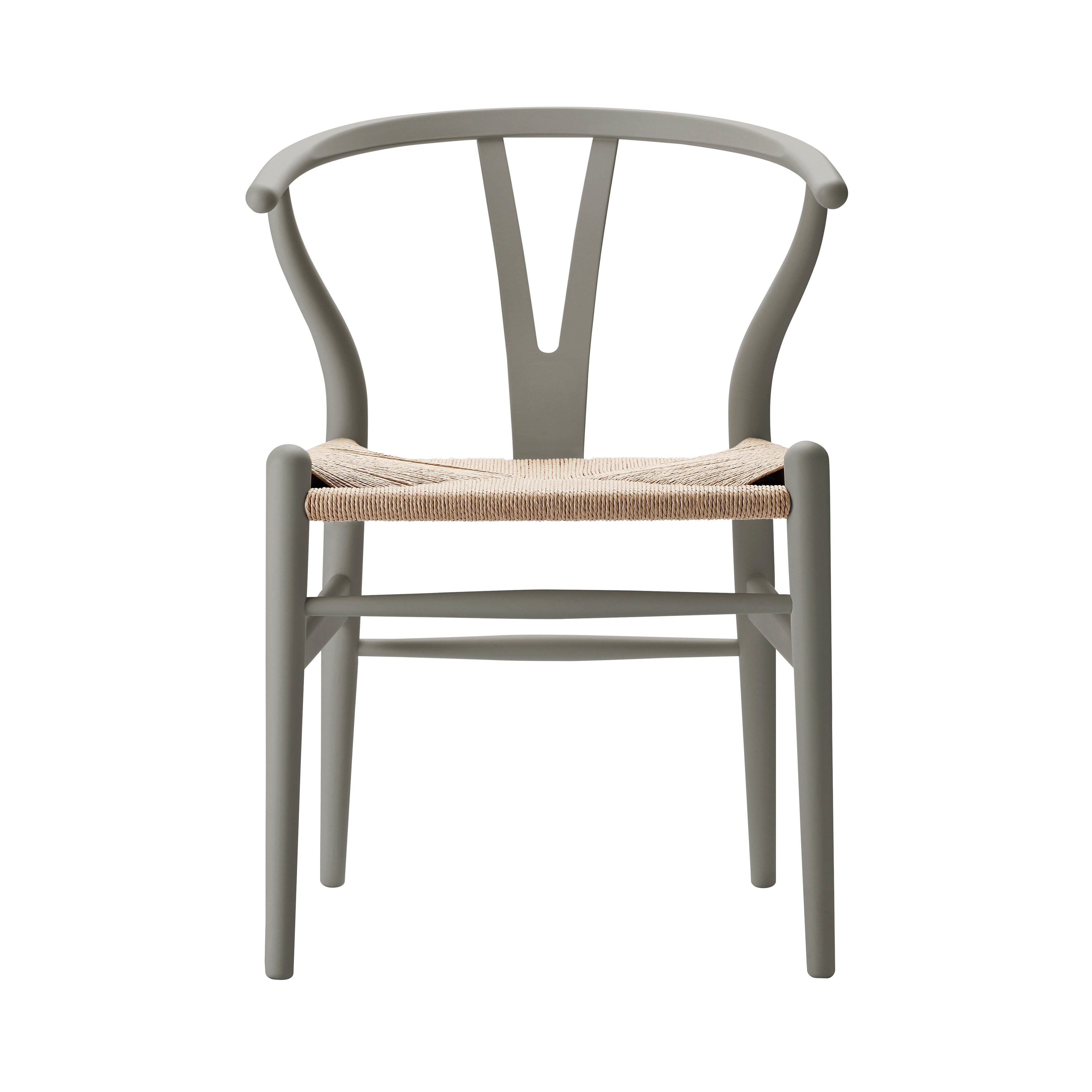 CH24 Wishbone Chair: Natural + Clay