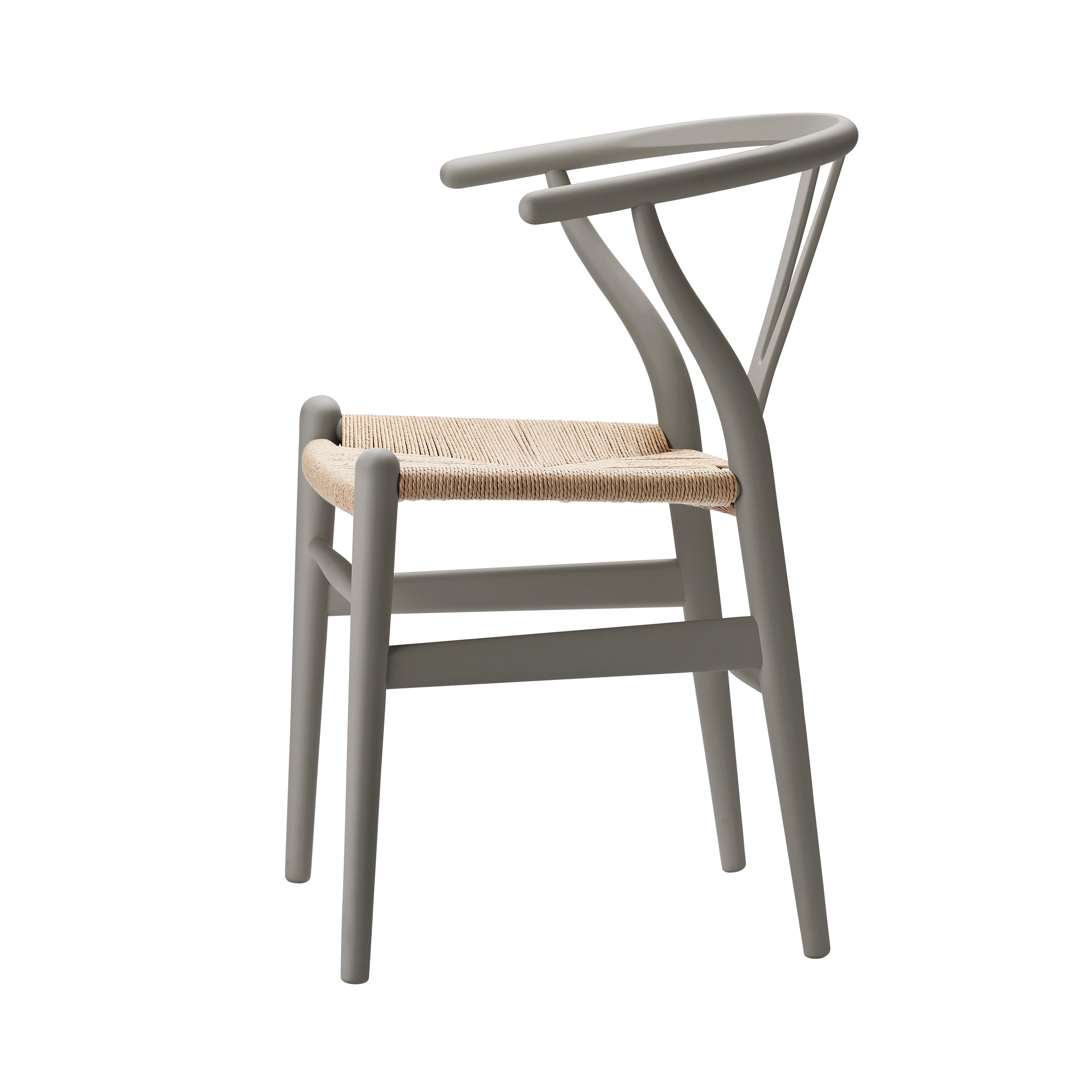 CH24 Wishbone Chair: Natural + Clay
