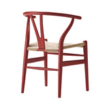 CH24 Wishbone Chair: Natural + Falu