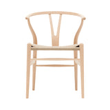 CH24 Wishbone Chair: Natural + Soaped Beech