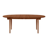 CH338 Dining Table: Oiled Mahogany