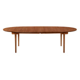 CH339 Dining Table: Oiled Mahogany