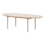 CH339 Dining Table: Soaped Oak