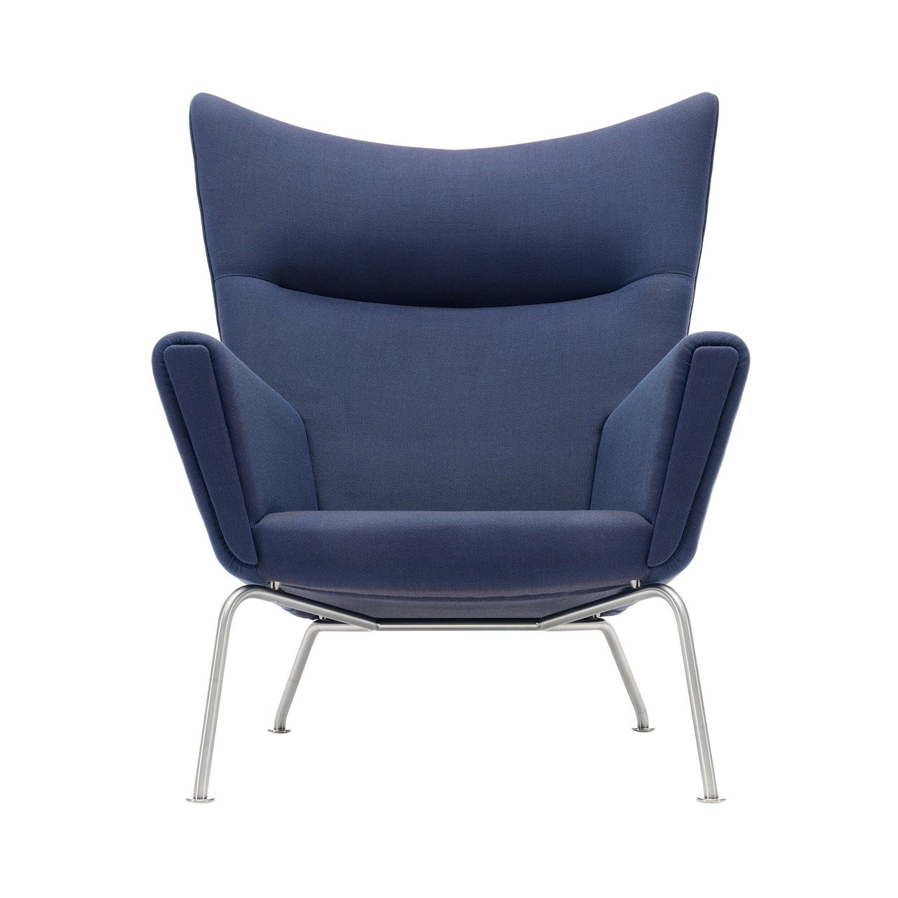 CH445 Wing Chair: Without Footstool