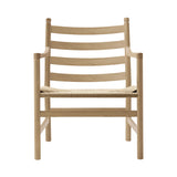 CH44 Lounge Chair: Natural + Soaped Oak