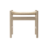 CH53 Footstool: High + Natural + White Oiled Oak