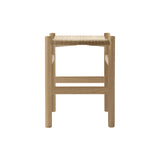 CH53 Footstool: High + Natural + Soaped Oak