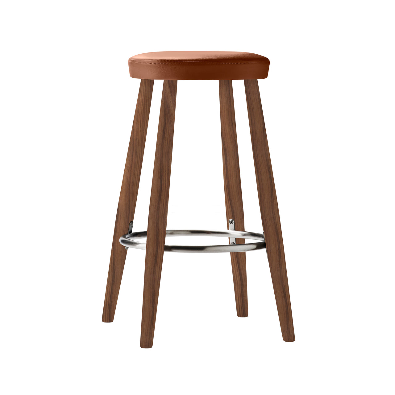 CH56 Bar + CH58 Counter Stool: Counter + Oiled Walnut