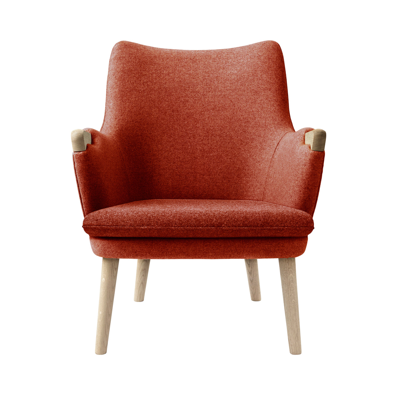 CH71 Lounge Chair: Soaped Oak