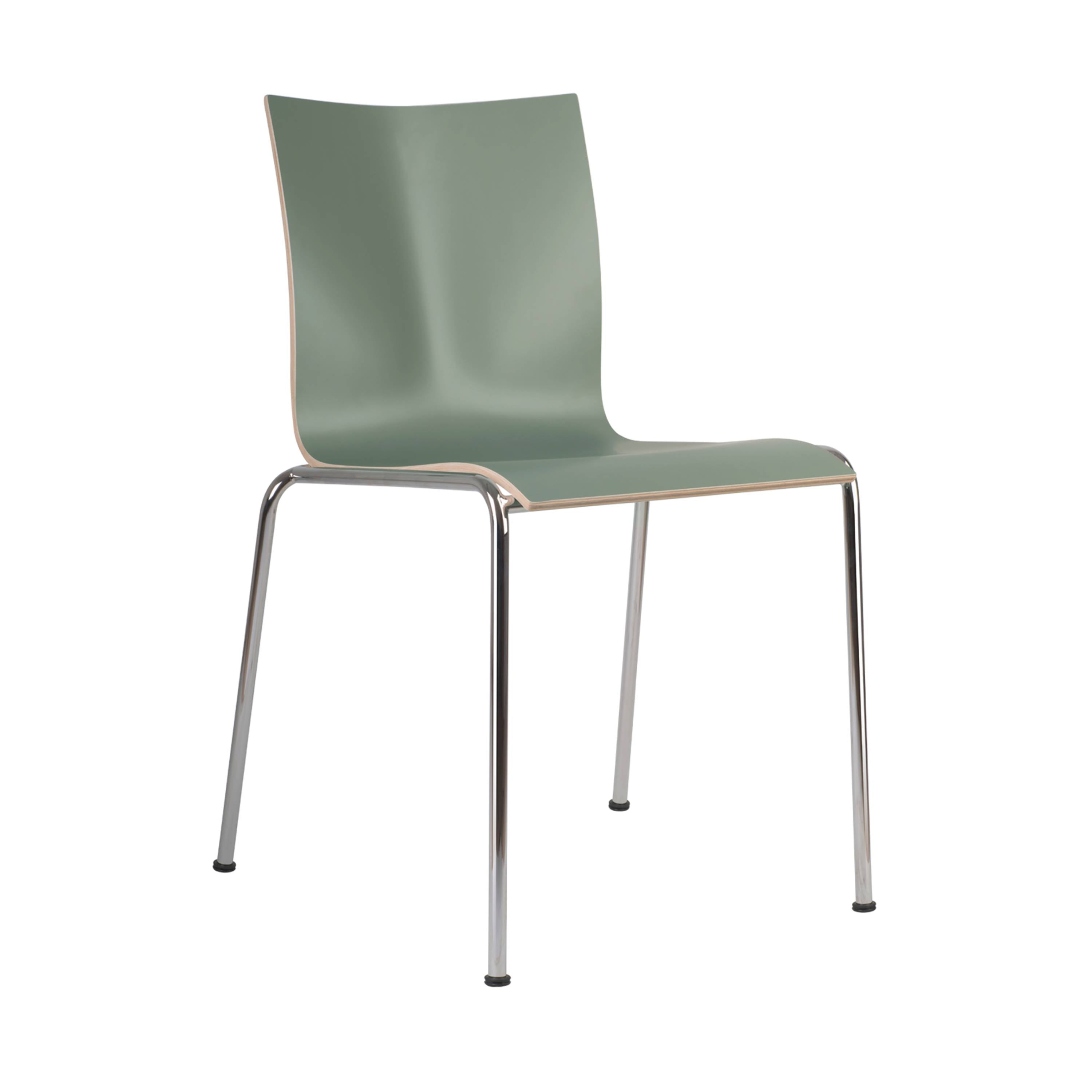 Chairik 101 Chair: Melamine + Cement Grey