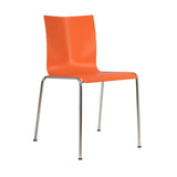 Chairik 101 Chair: Plastic + Burned Orange