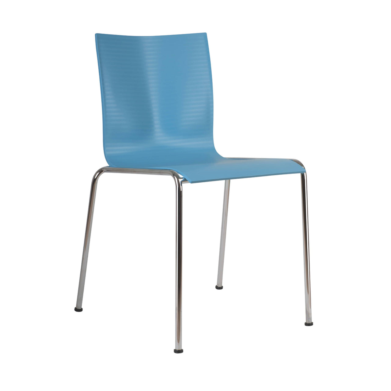 Chairik 101 Chair: Plastic + Pastel Blue