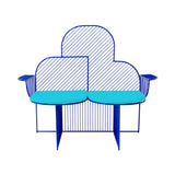 Cloud Bench: Electric Blue + Aruba Seat Pad
