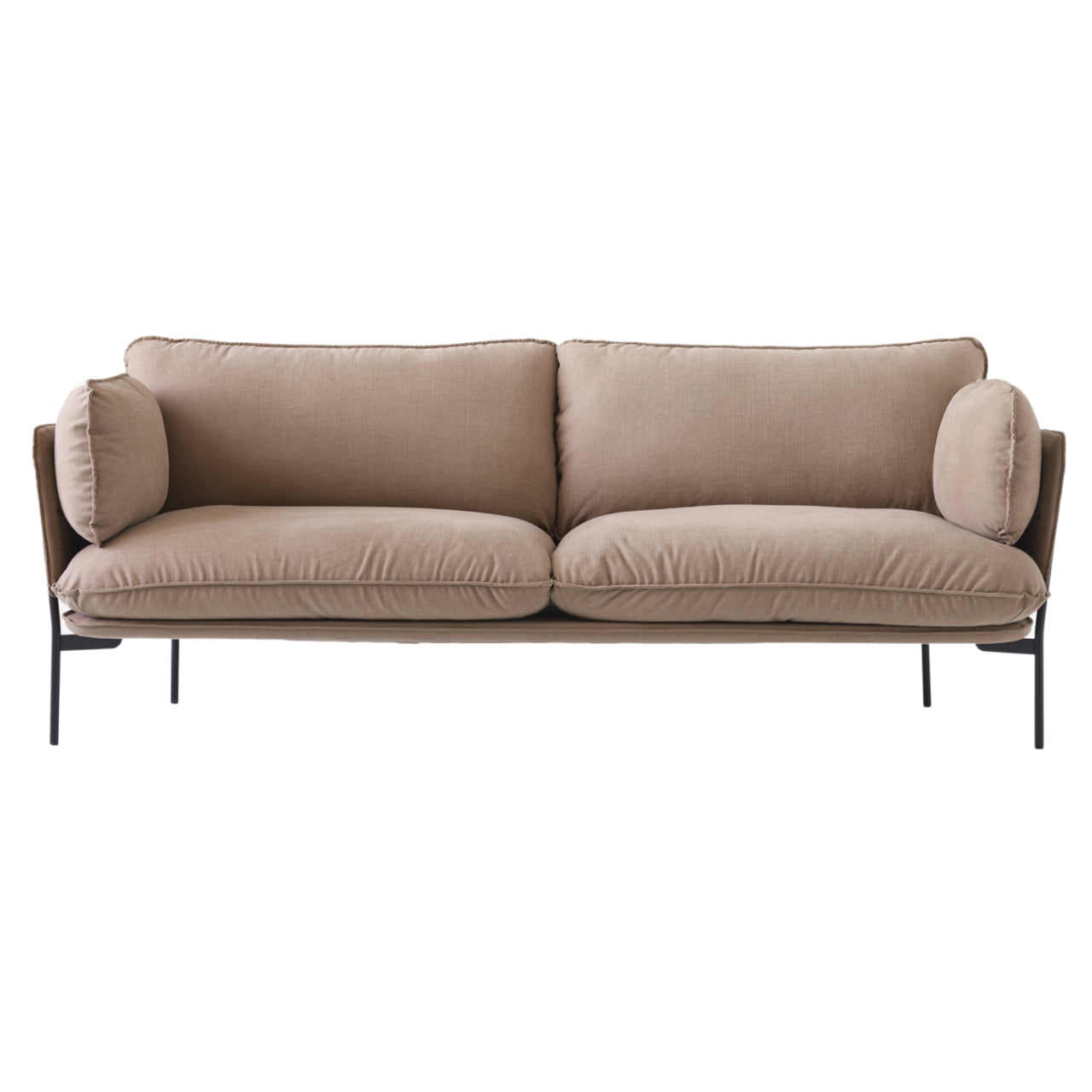 Cloud Sofa LN2 + LN3.2: 3 Seater + Black