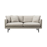 Calmo 2 Seater Sofa: Metal Base + Small - 66.9