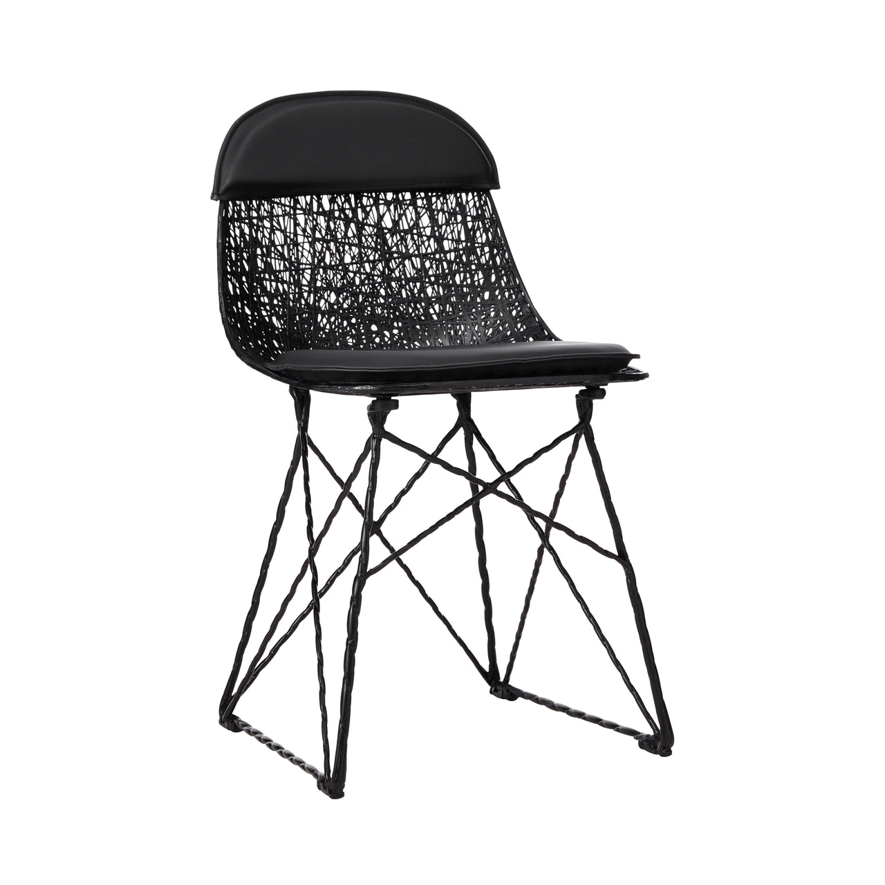 Carbon Chair: With Seat Pad + Chair Cap