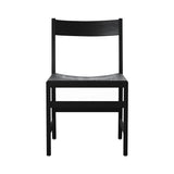 Waiter XL Chair: Black Stained Beech
