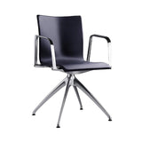 Chairik XL 137 Chair: 4-Star Base + Full Upholstered + Aluminium