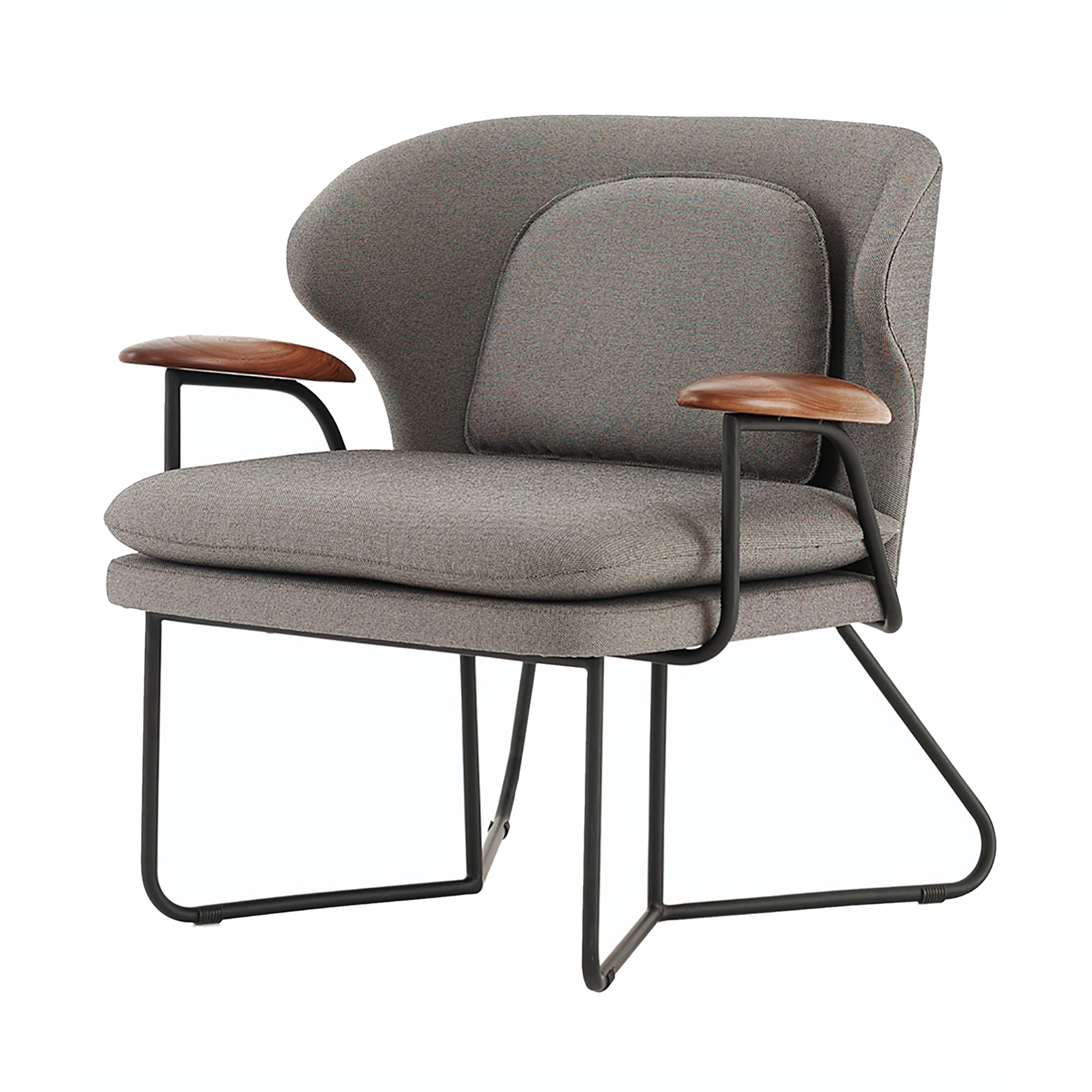 Chillax Lounge Chair: Natural Walnut
