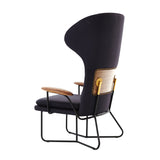 Chillax Highback Chair: Natural Walnut