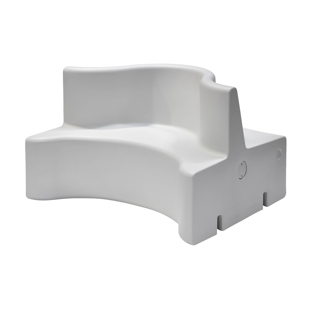 Cloverleaf Sofa Modules: Extension Unit + White