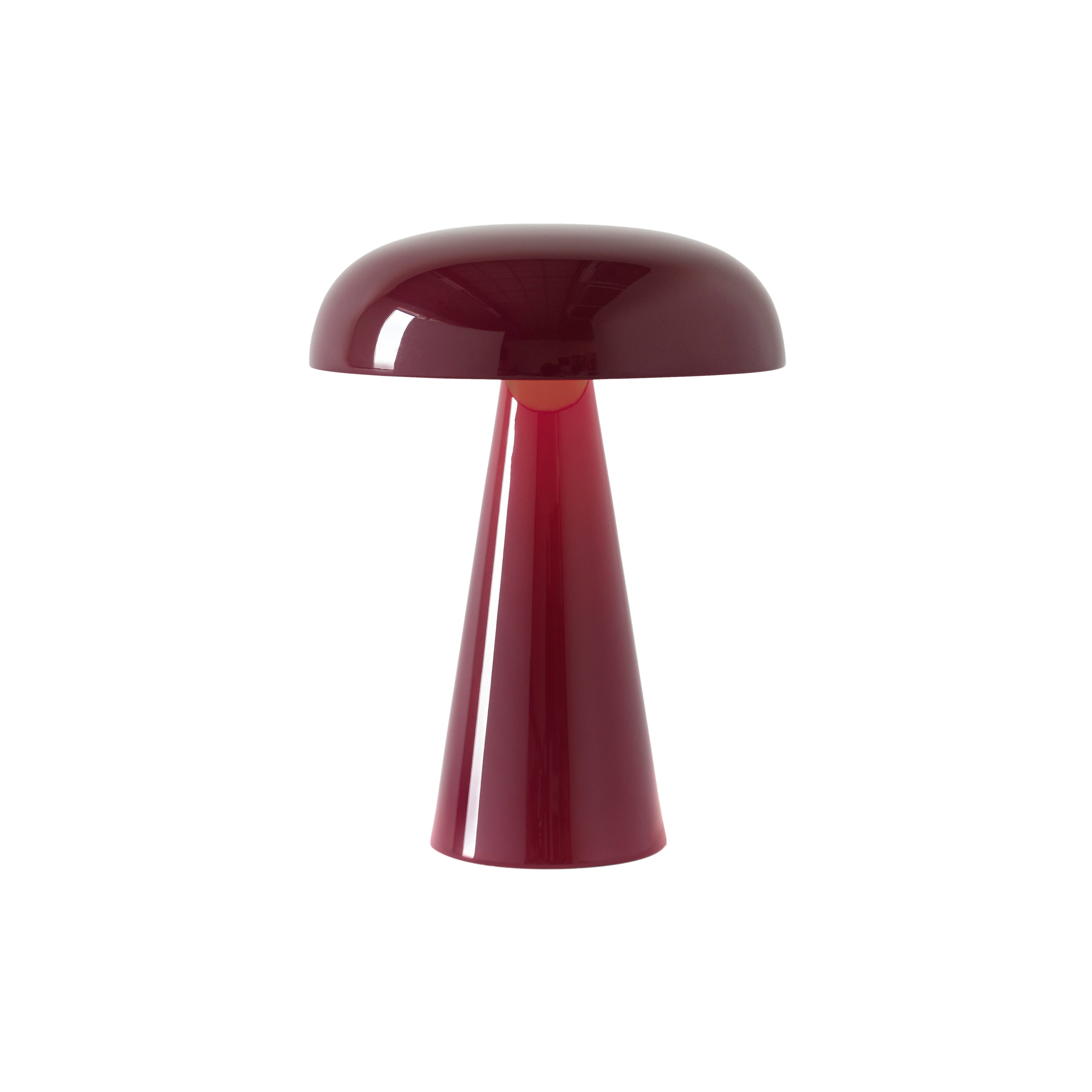 Como Portable Table Lamp: SC53 + Red Brown