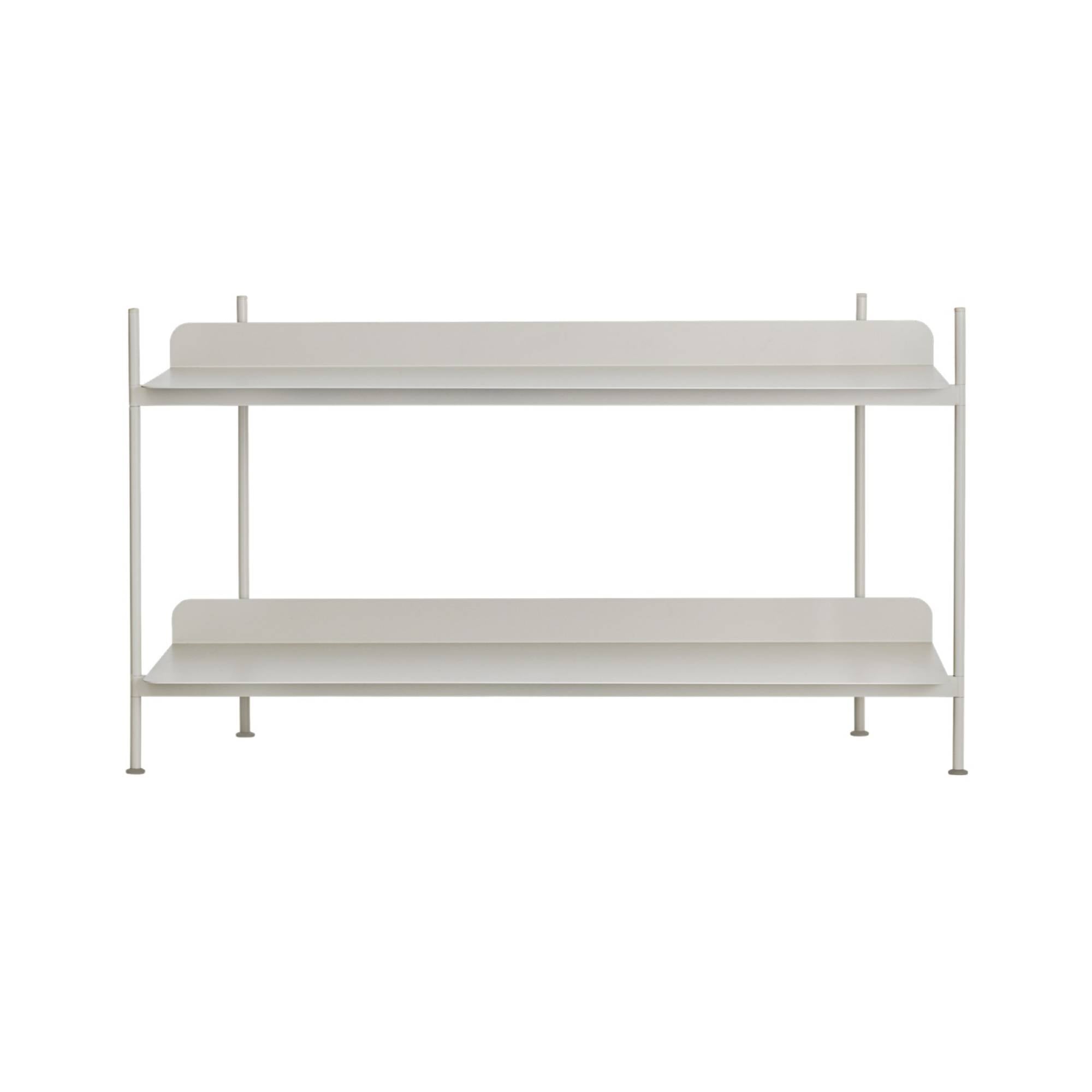Compile Shelving System: Configuration 1 + Grey