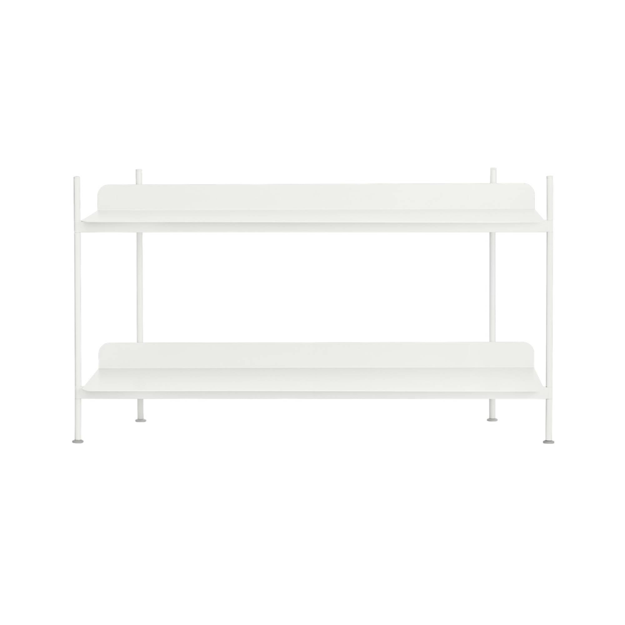 Compile Shelving System: Configuration 1 + White