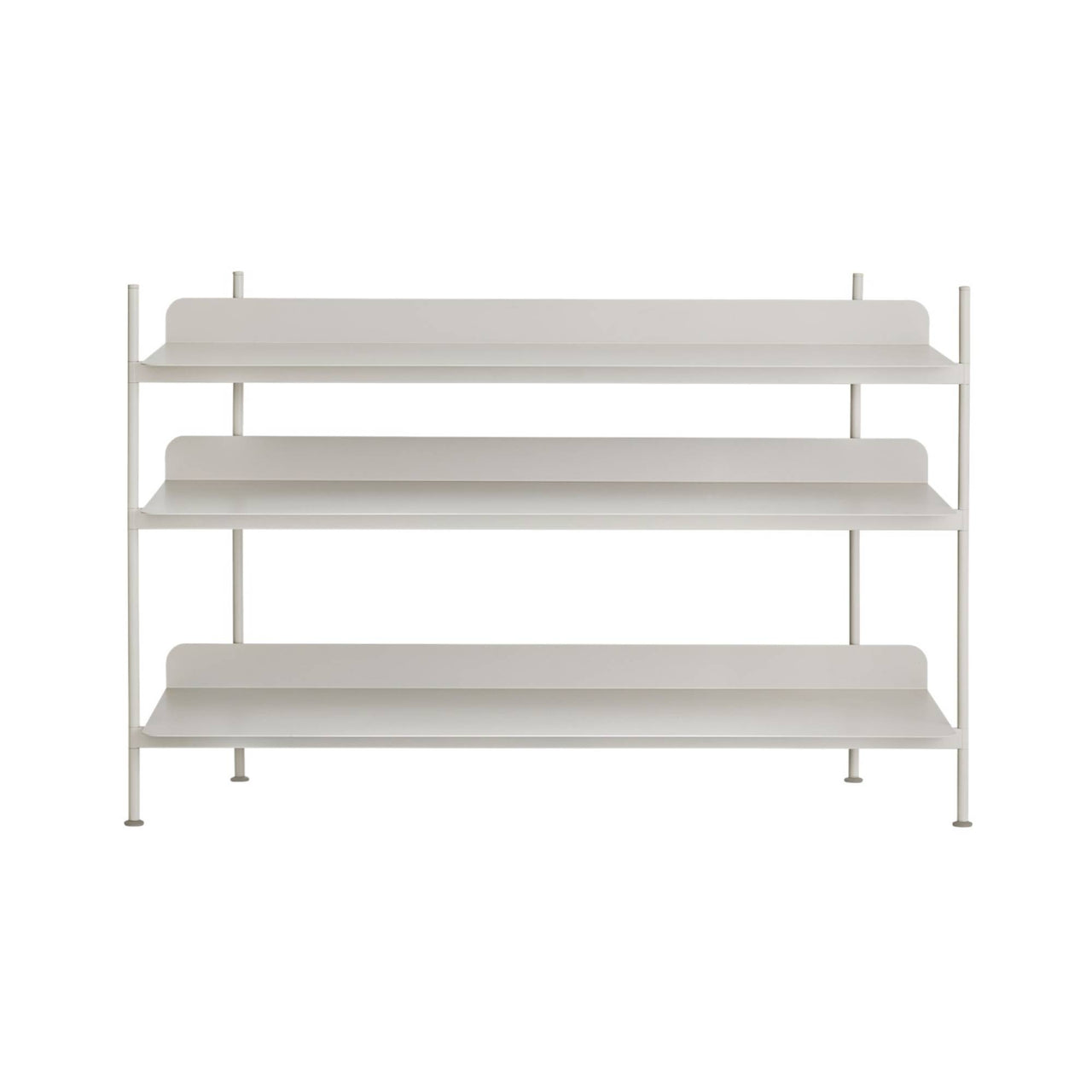 Compile Shelving System: Configuration 2 + Grey