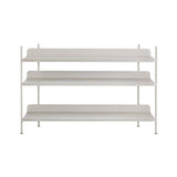 Compile Shelving System: Configuration 2 + Grey
