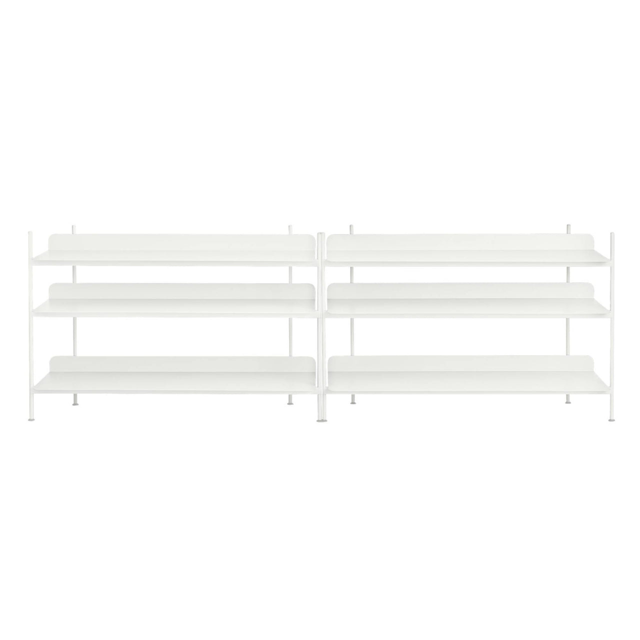 Compile Shelving System: Configuration 6 + White