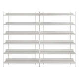 Compile Shelving System: Configuration 8 + Grey