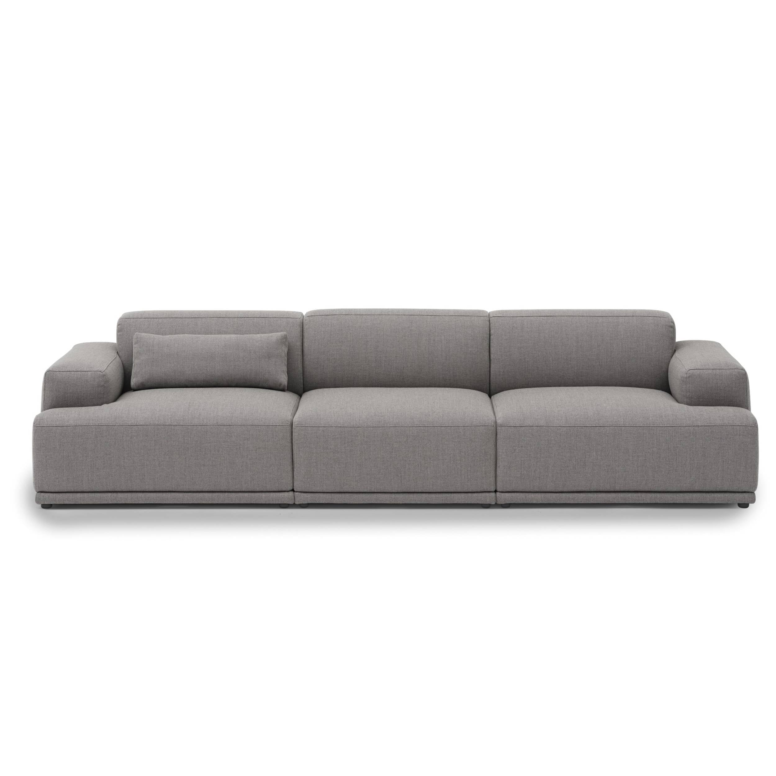 Connect Soft Modular Sofa: 3 Seater + Configuration 1