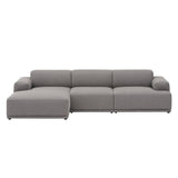 Connect Soft Modular Sofa: 3 Seater + Configuration 3