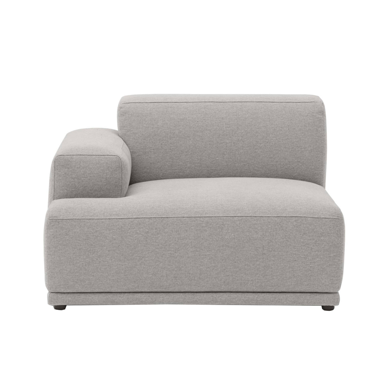 Connect Soft Sofa Modules: Left Armrest A + Clay 12