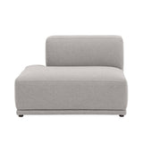 Connect Soft Sofa Modules: Left Open-Ended C + Clay 12