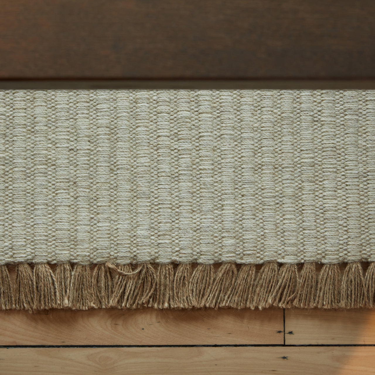 Tasseled Wool Rug