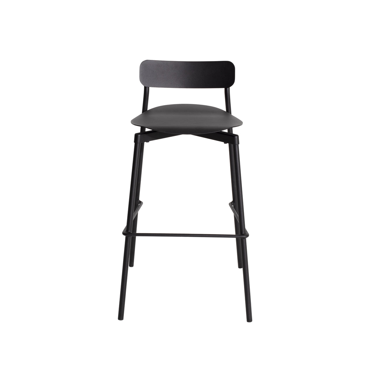  Fromme Stacking Bar + Counter Stool: Counter + Black