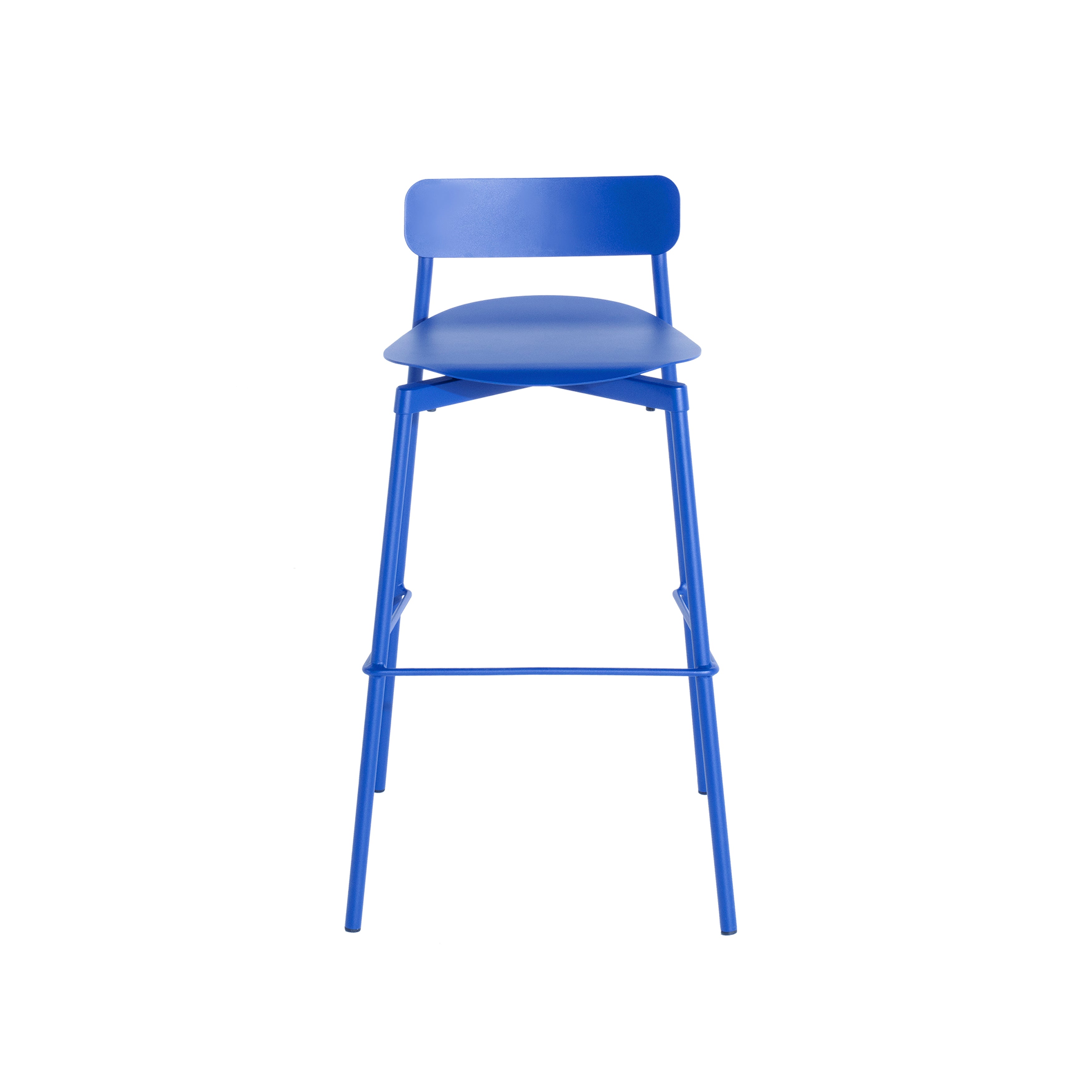  Fromme Stacking Bar + Counter Stool: Counter + Blue