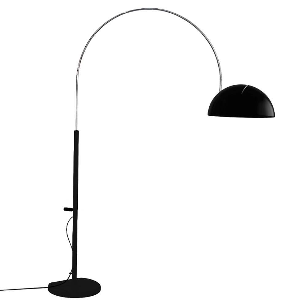 Coupé Arch Floor Lamp: Black