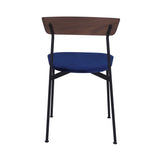 Crawford Dining Chair U: Dark Brown Oak