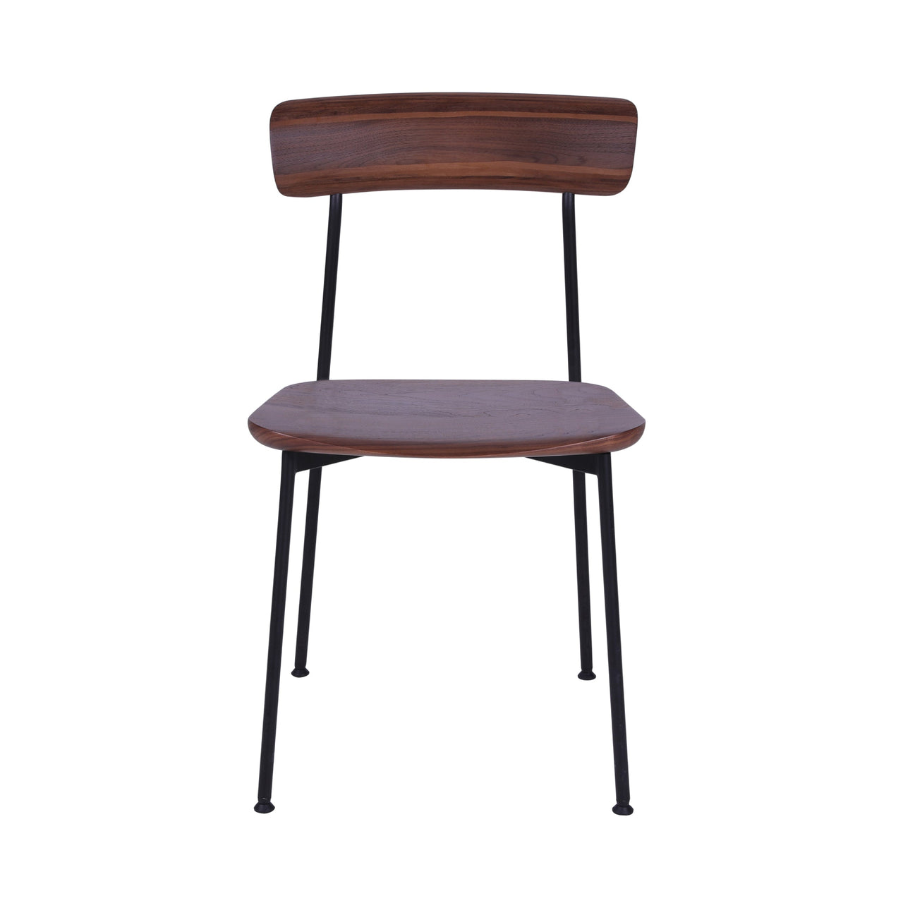 Crawford Dining Chair W: Dark Brown Oak