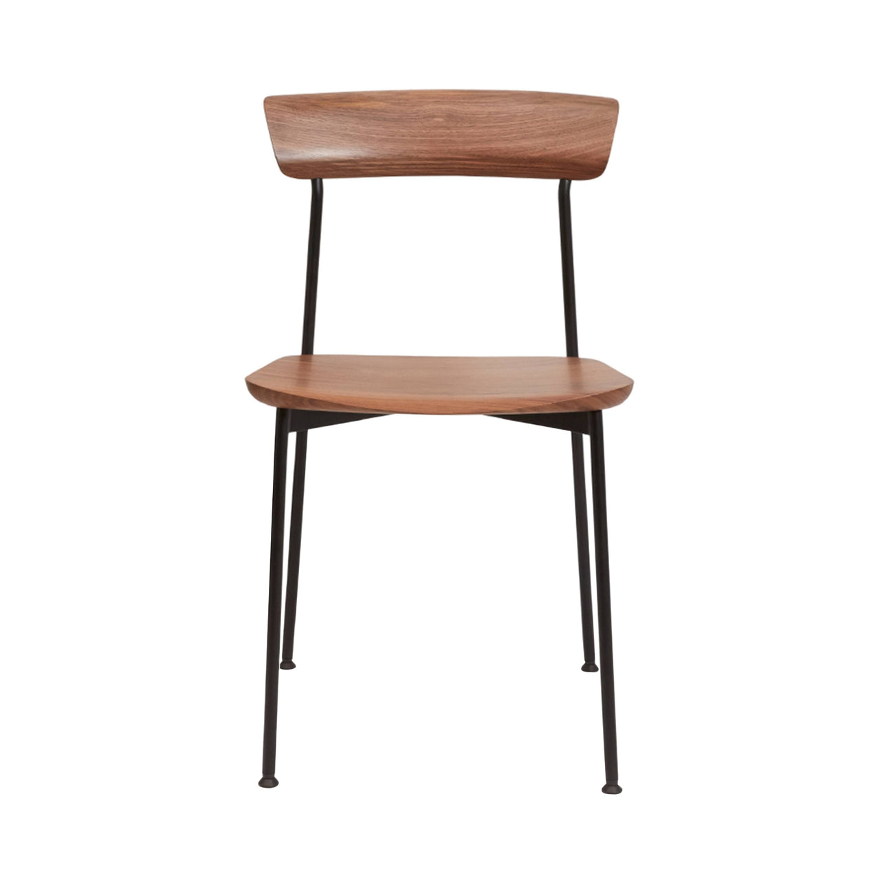 Crawford Dining Chair V: Natural Walnut