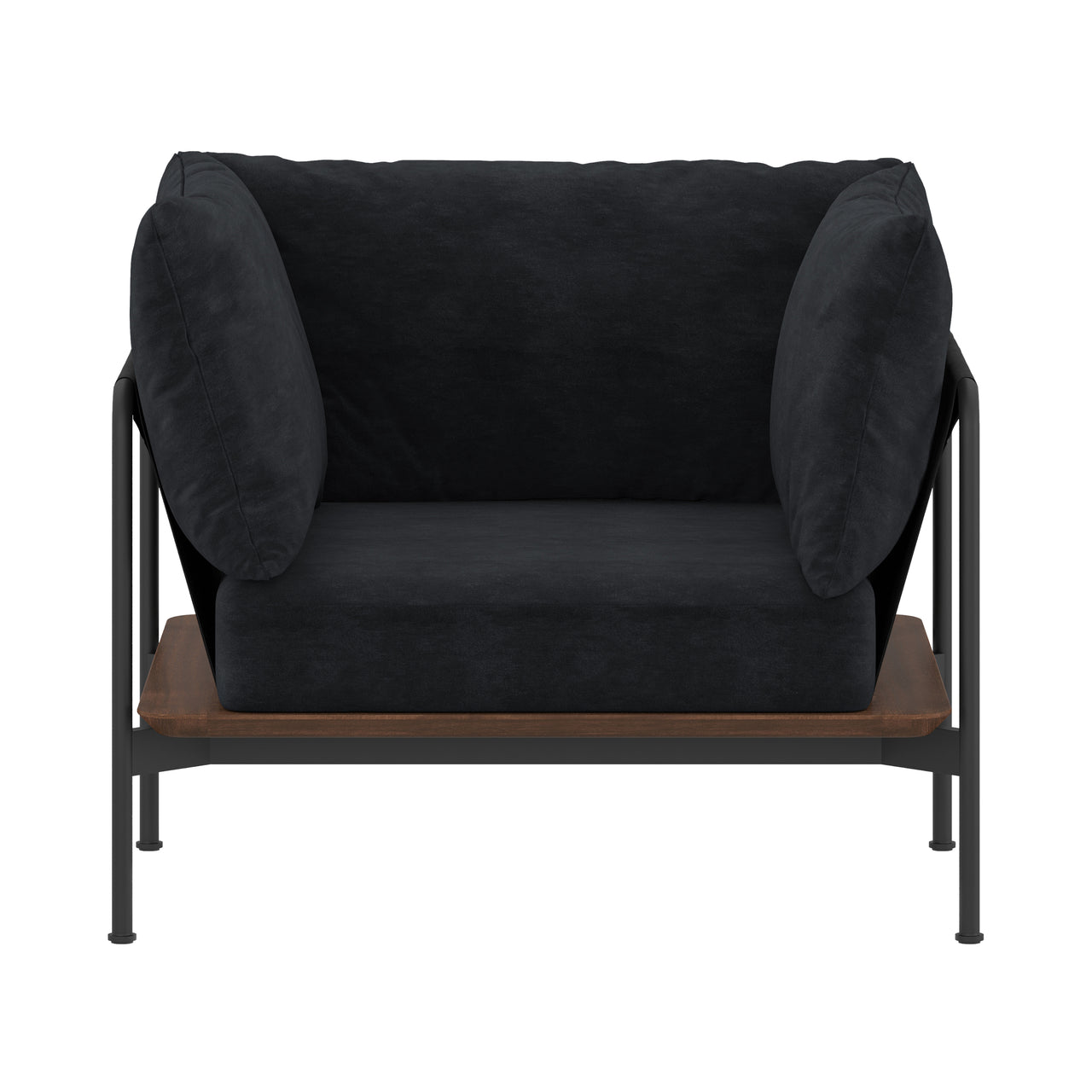 Crawford Lounge Chair 2.0: Natural Walnut