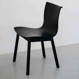 Serif Chair: Wooden Base