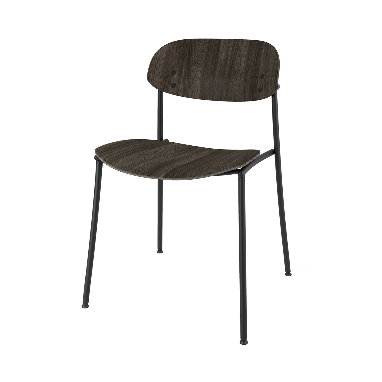 Ori Dining Chair: Dark Brown Oak