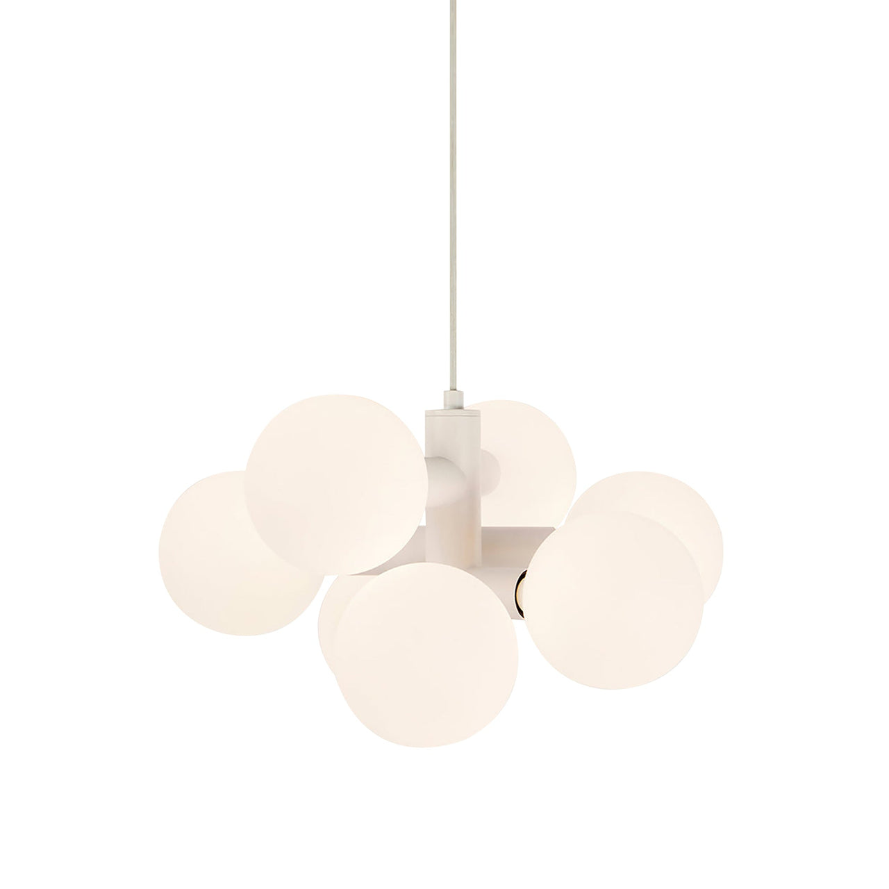 Echo Chandelier with Sphere IV Bulb