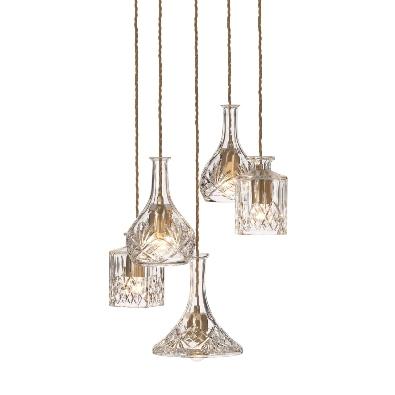 Decanterlight Chandelier: 5