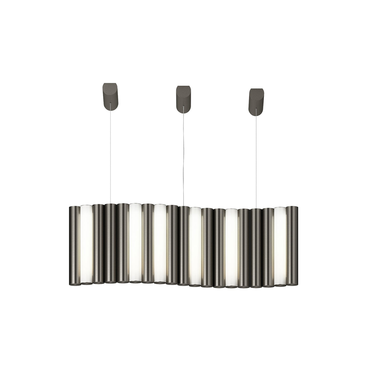 Gamma Suspension Lights: L19 + Satin Graphite